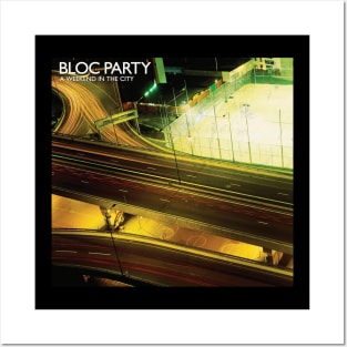 Bloc Party - A Weekend in the City Distressed Posters and Art